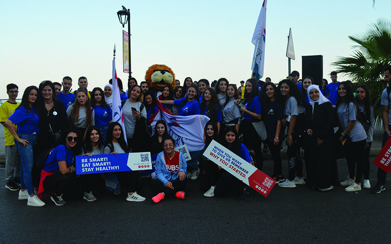 MUBS Runs for Lebanon in the Beirut Marathon for 2022 